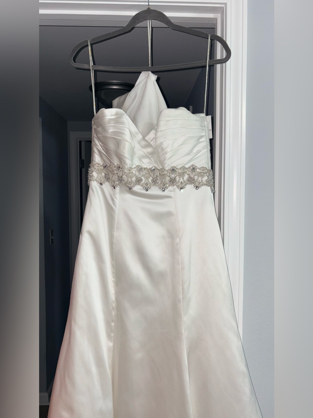 Sottero and Midgley Ivory Satin Bridal Gown